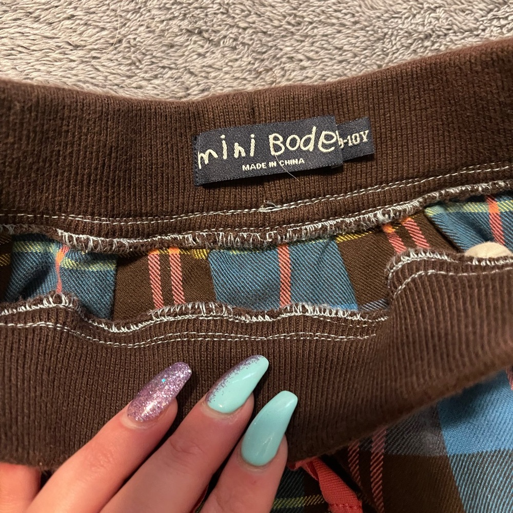 Mini Boden plaid skirt - 9/10Y - Picture 3 of 3